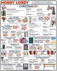 Hobby Lobby offer from 11/16/2025 Weekly Ad