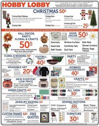 Hobby Lobby offer from 11/09/2025 Weekly Ad