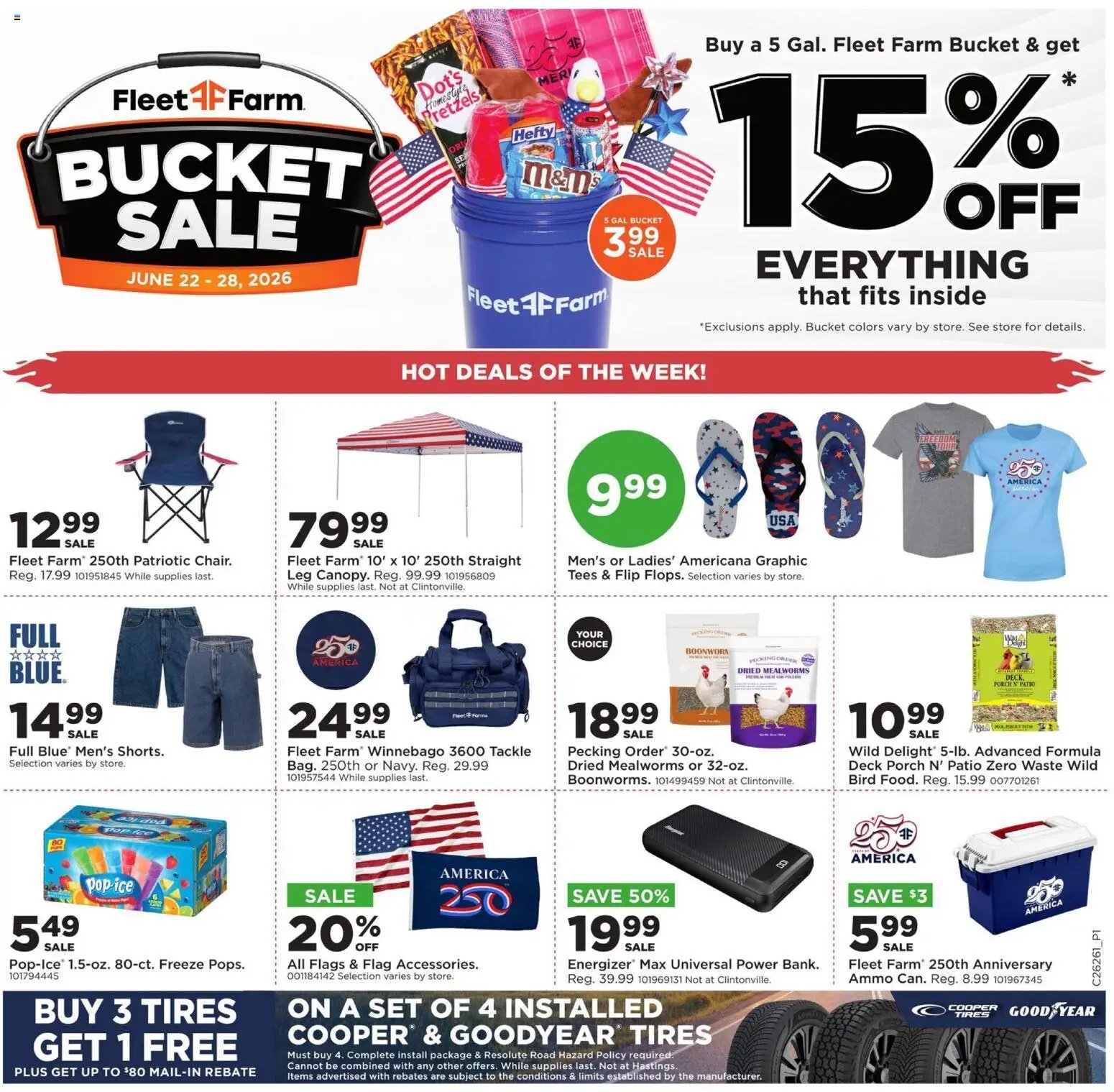 Mills Fleet Farm offer from 06/22/2026 Mills Fleet Farm Weekly Ad