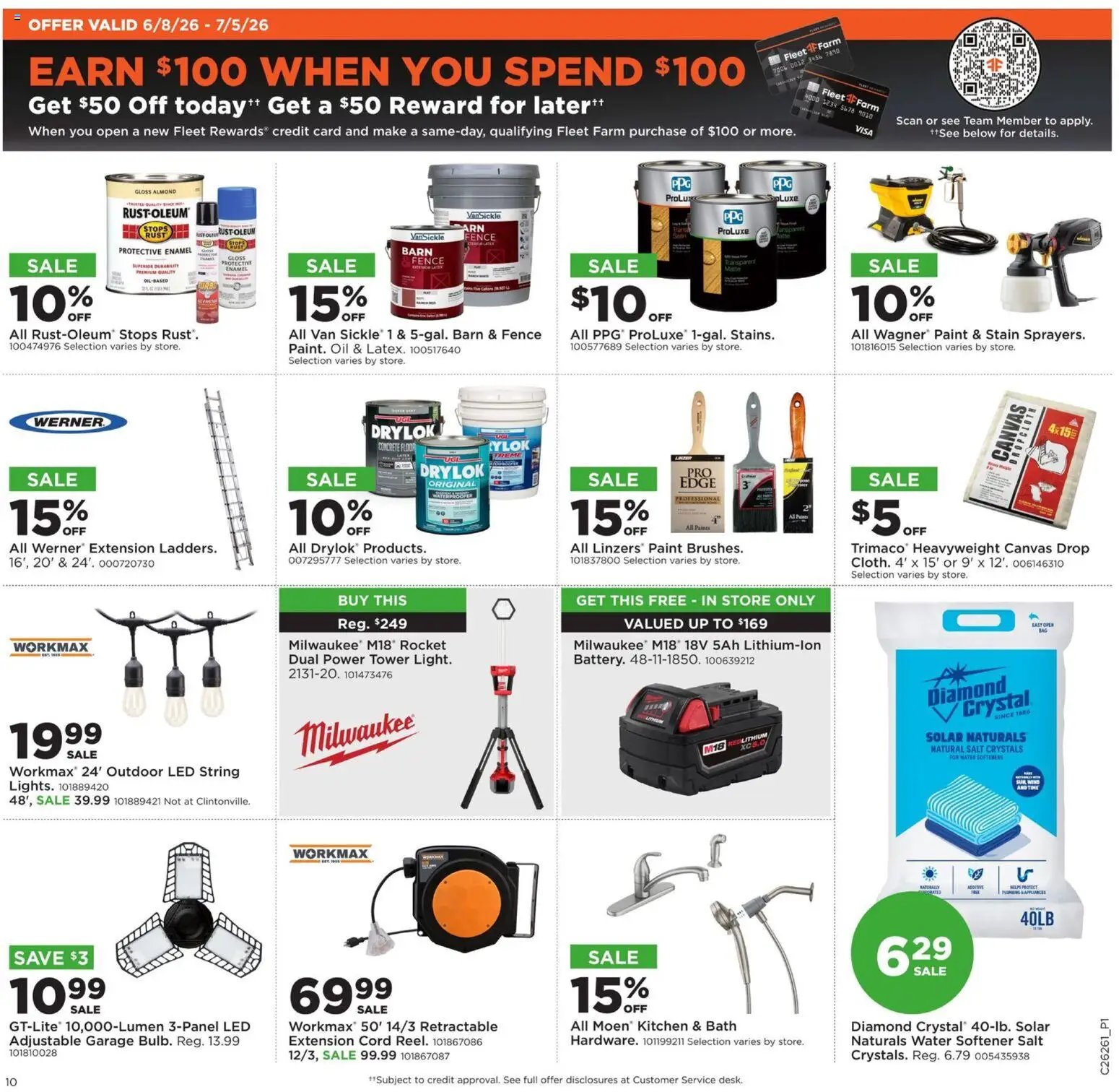 Mills Fleet Farm offer from 06/22/2026 Mills Fleet Farm Weekly Ad
