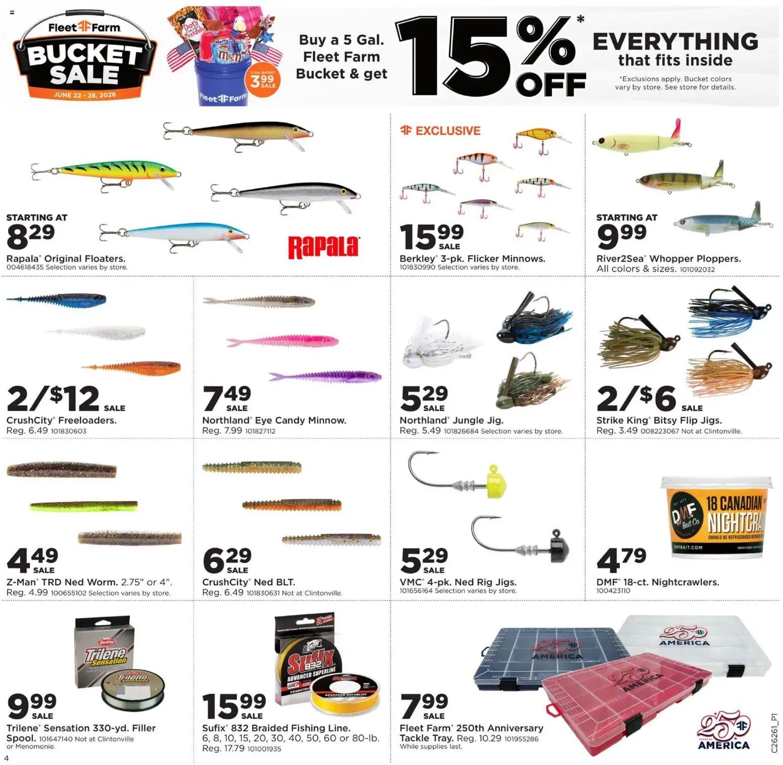 Mills Fleet Farm offer from 06/22/2026 Mills Fleet Farm Weekly Ad