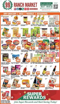 99 Ranch Market offer from 08/21/2026 99 Ranch Market Dry Grocery | Rice | Noodle | Seasoning