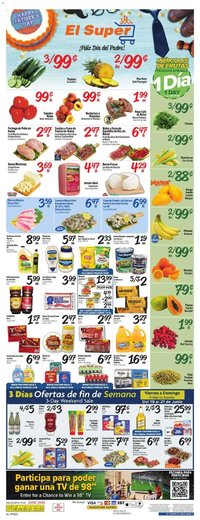 El Super offer from 06/17/2026 El Super Weekly Ad - TX