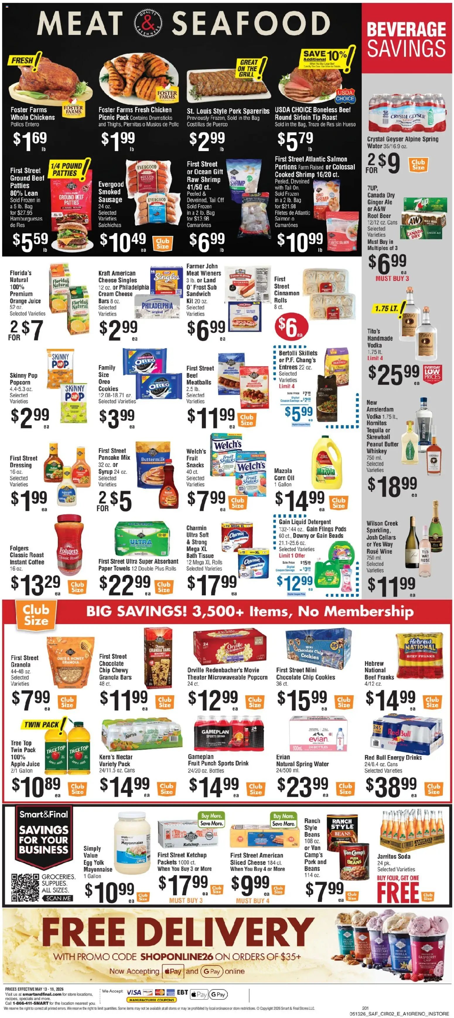 Smart & Final offer from 05/13/2026 Smart & Final Weekly Ad