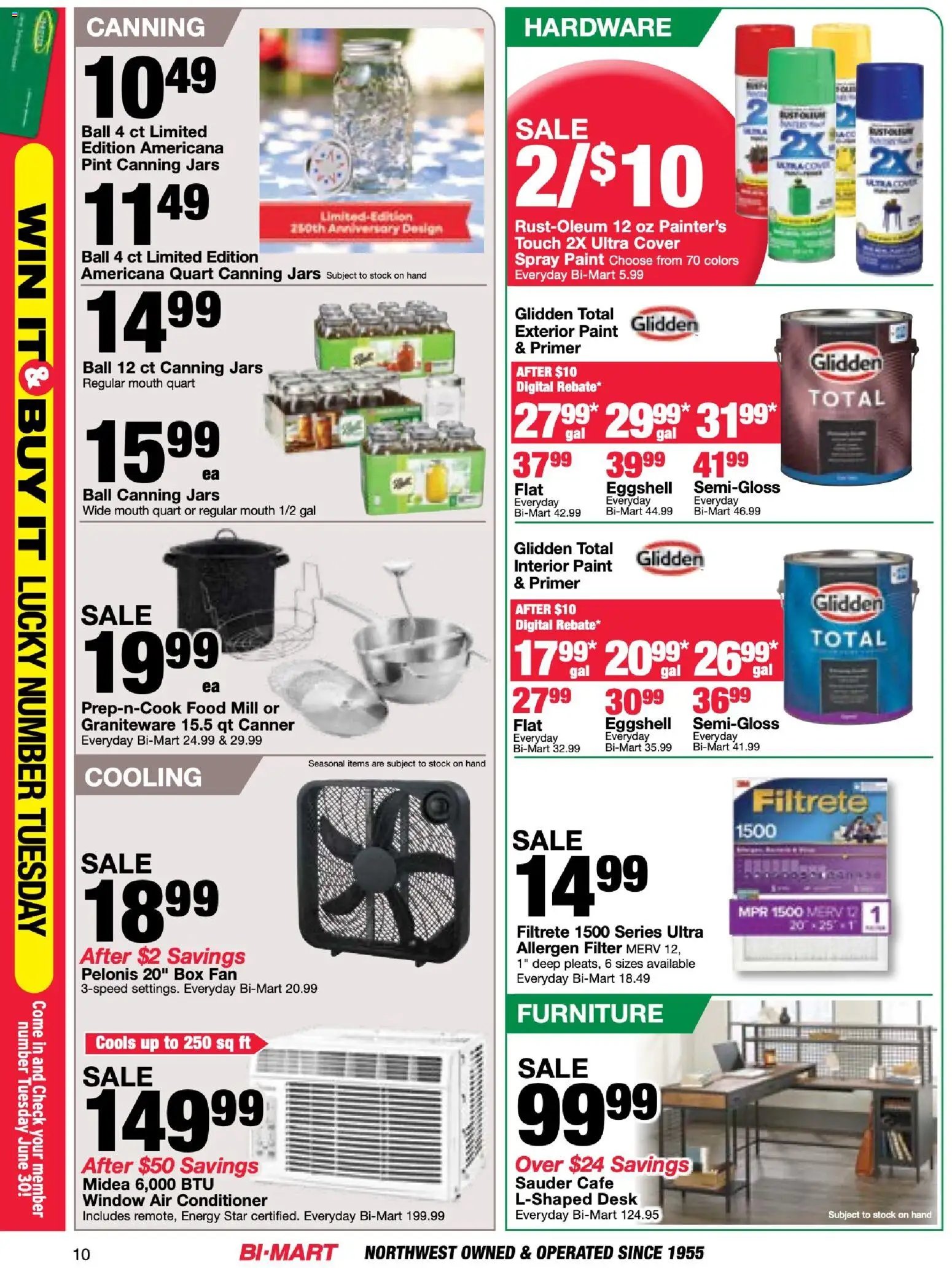 Bi-Mart offer from 06/23/2026 Bi-Mart Membership Savings Book