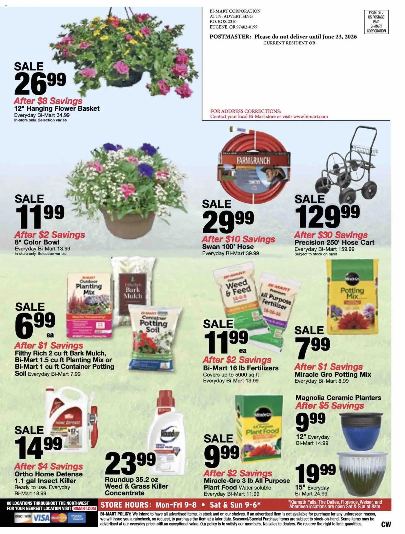 Bi-Mart offer from 06/23/2026 Bi-Mart Membership Savings Book