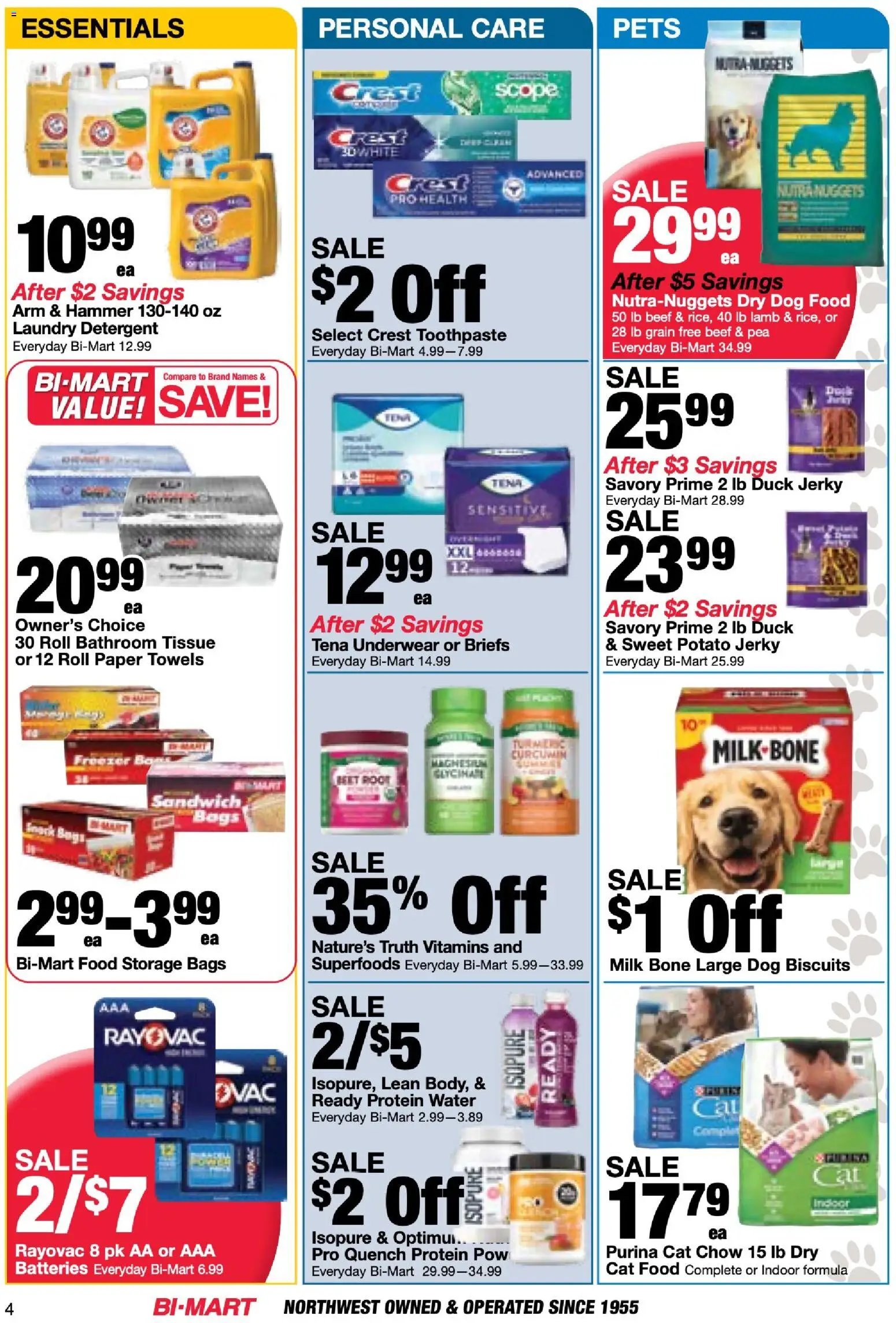 Bi-Mart offer from 06/23/2026 Bi-Mart Membership Savings Book