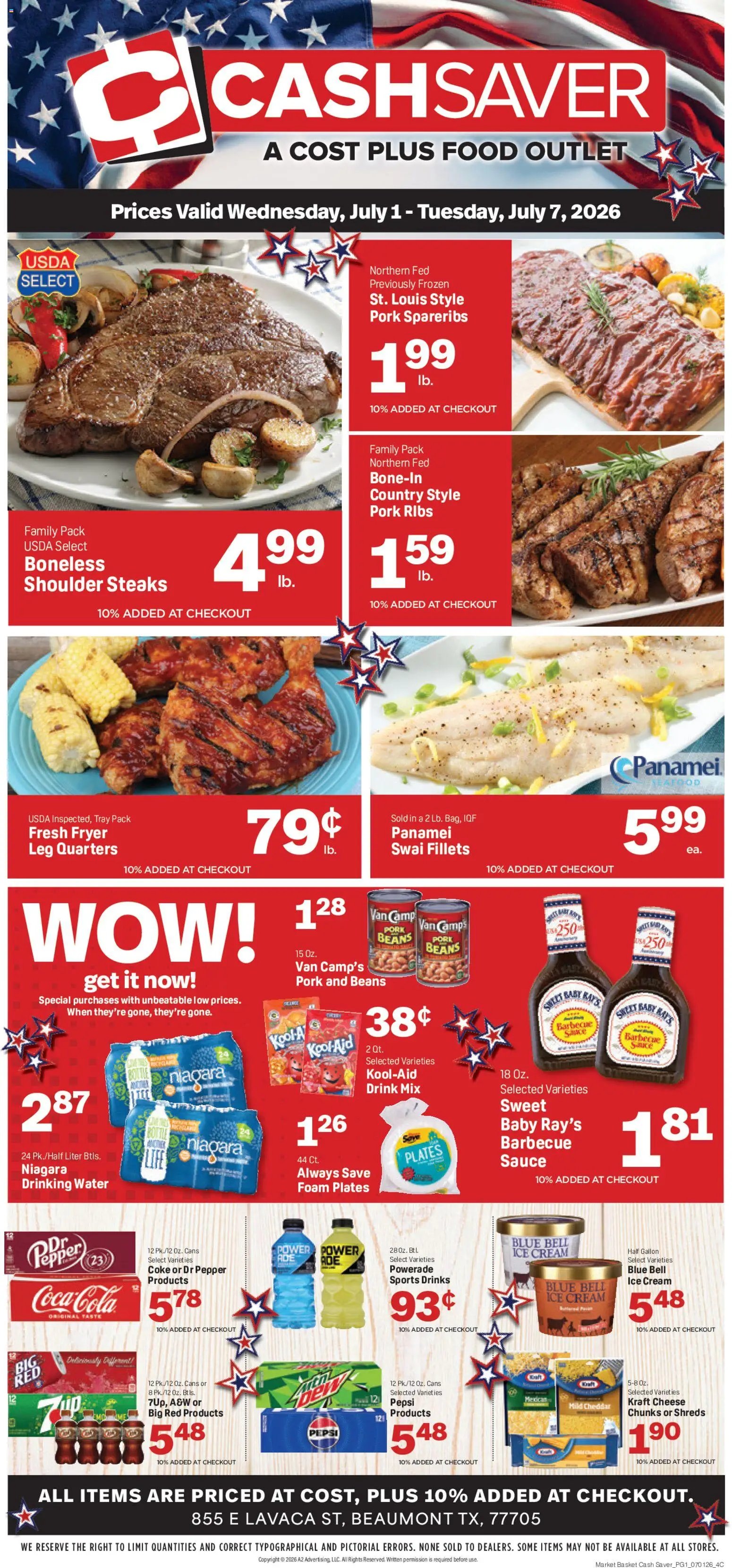 Market Basket offer from 07/01/2026 Market Basket Cash Saver