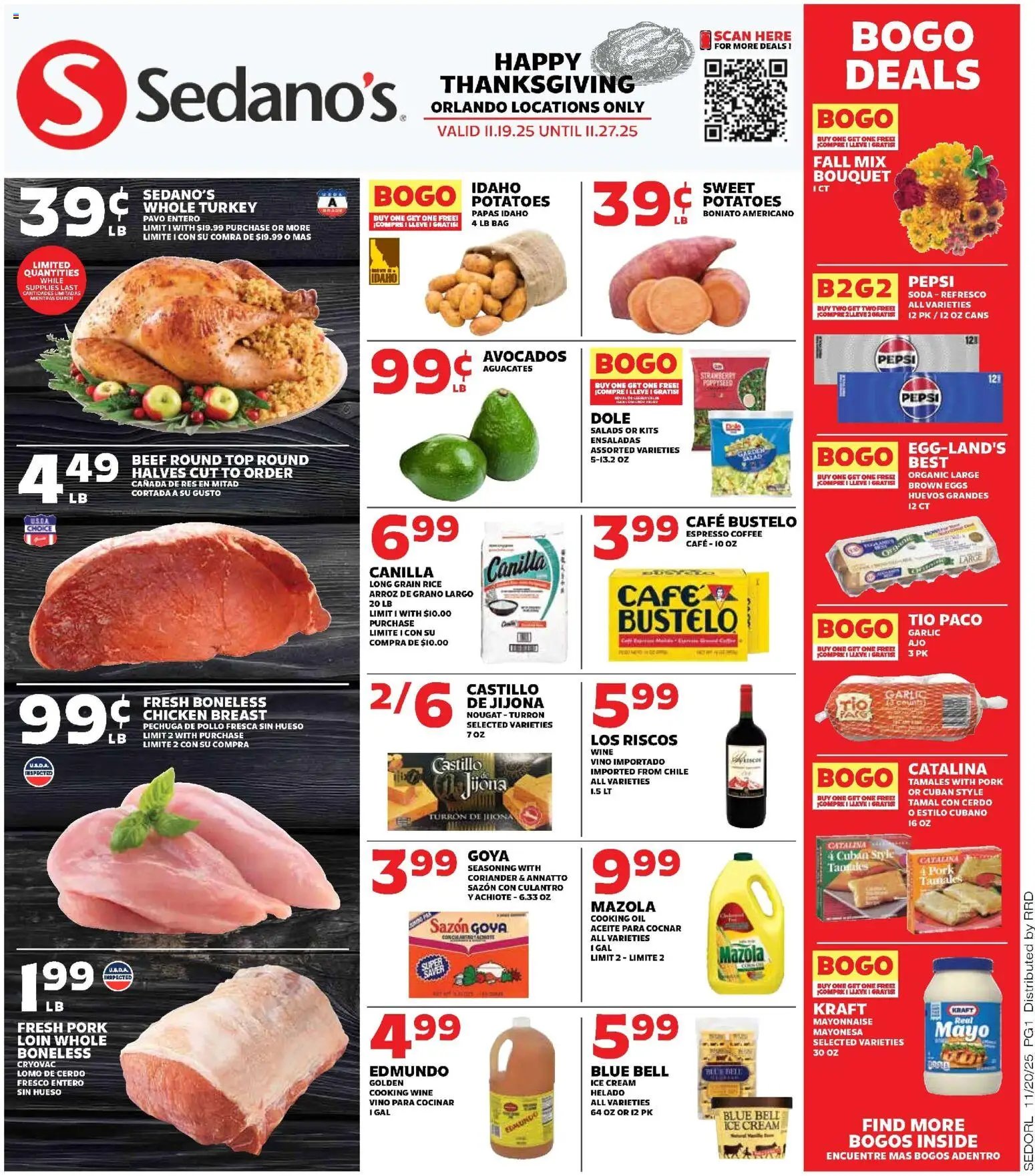 Sedano's offer from 11/19/2025 Weekly Ad