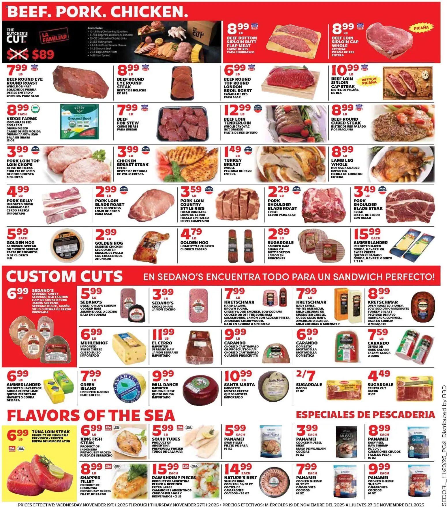 Sedano's offer from 11/19/2025 Weekly Ad