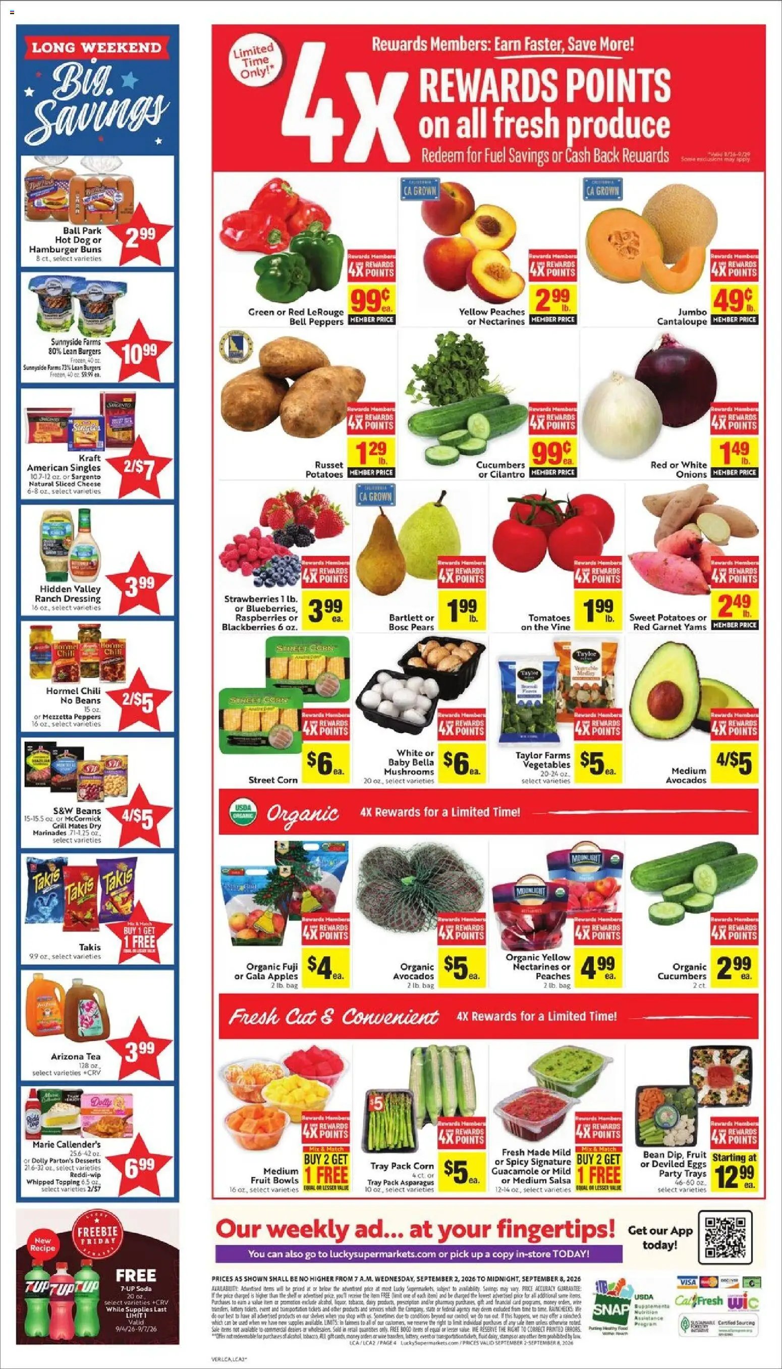 Lucky Supermarkets offer from 09/02/2026 Lucky Supermarkets Weekly Ad