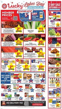 Lucky Supermarkets offer from 09/02/2026 Lucky Supermarkets Weekly Ad