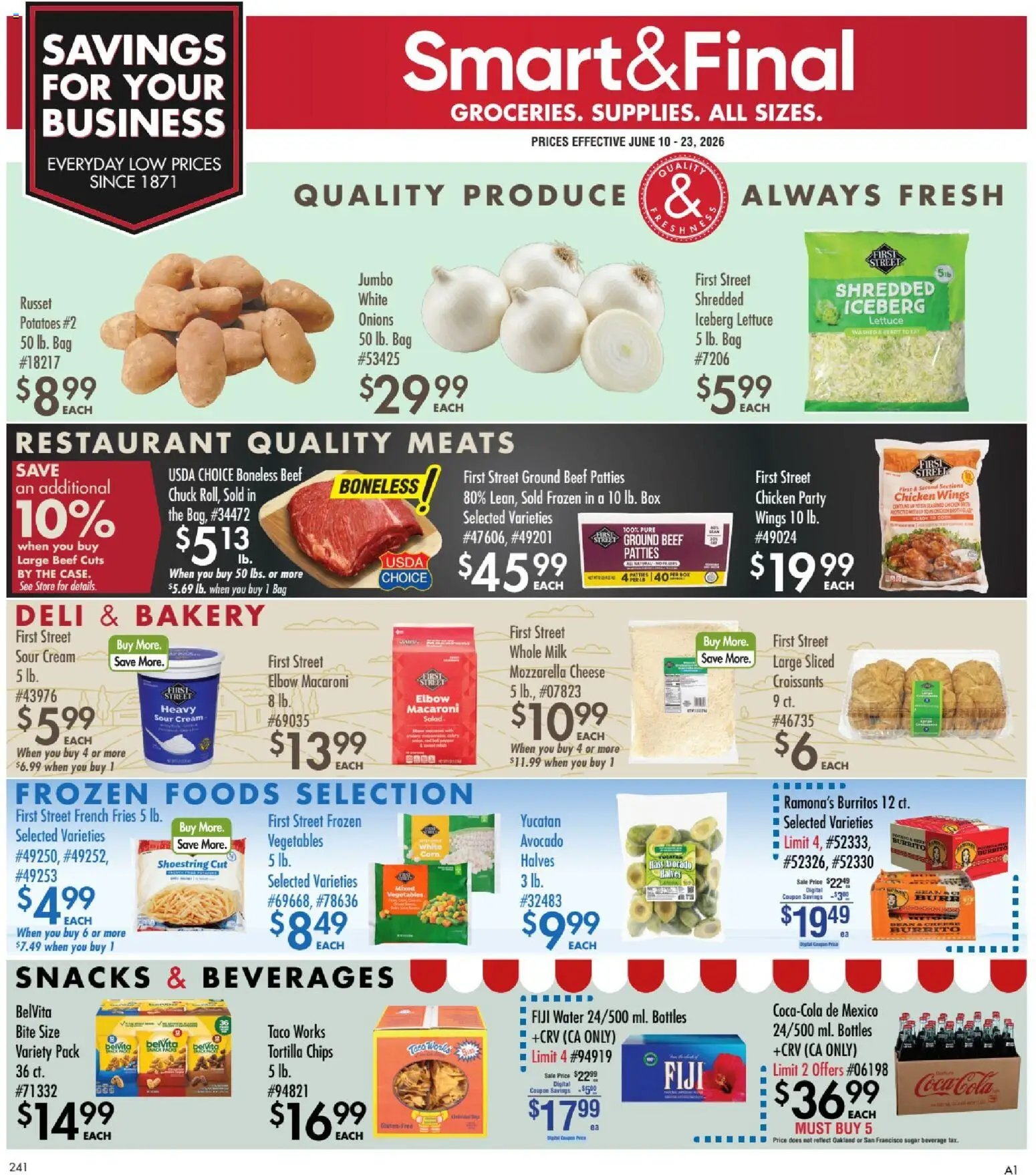 Smart & Final offer from 06/10/2026 Smart & Final Business & Club