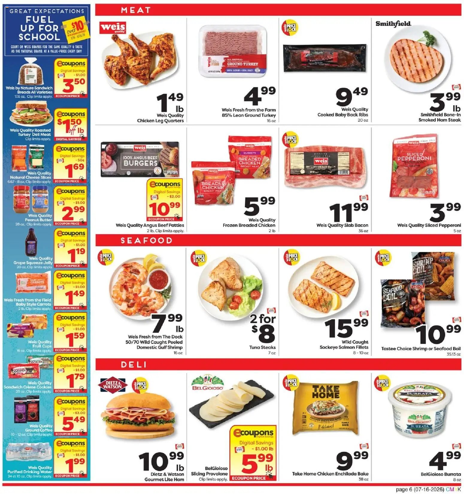 Weis offer from 07/16/2026 Weis Monthly Ad