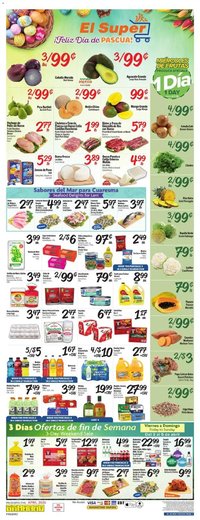 El Super offer from 04/01/2026 El Super Weekly Ad