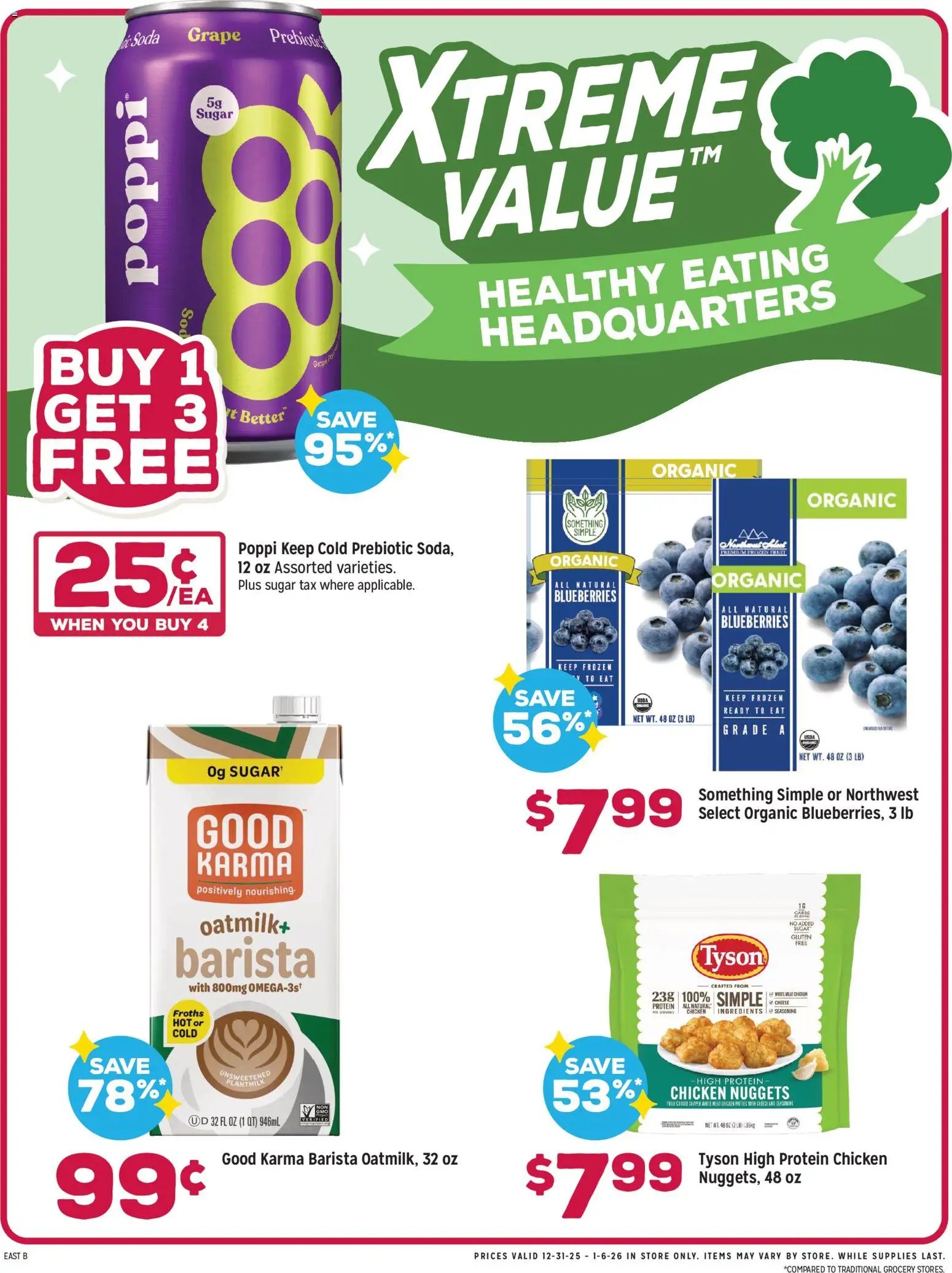 Grocery Outlet offer from 12/31/2025 Weekly Ad - PA