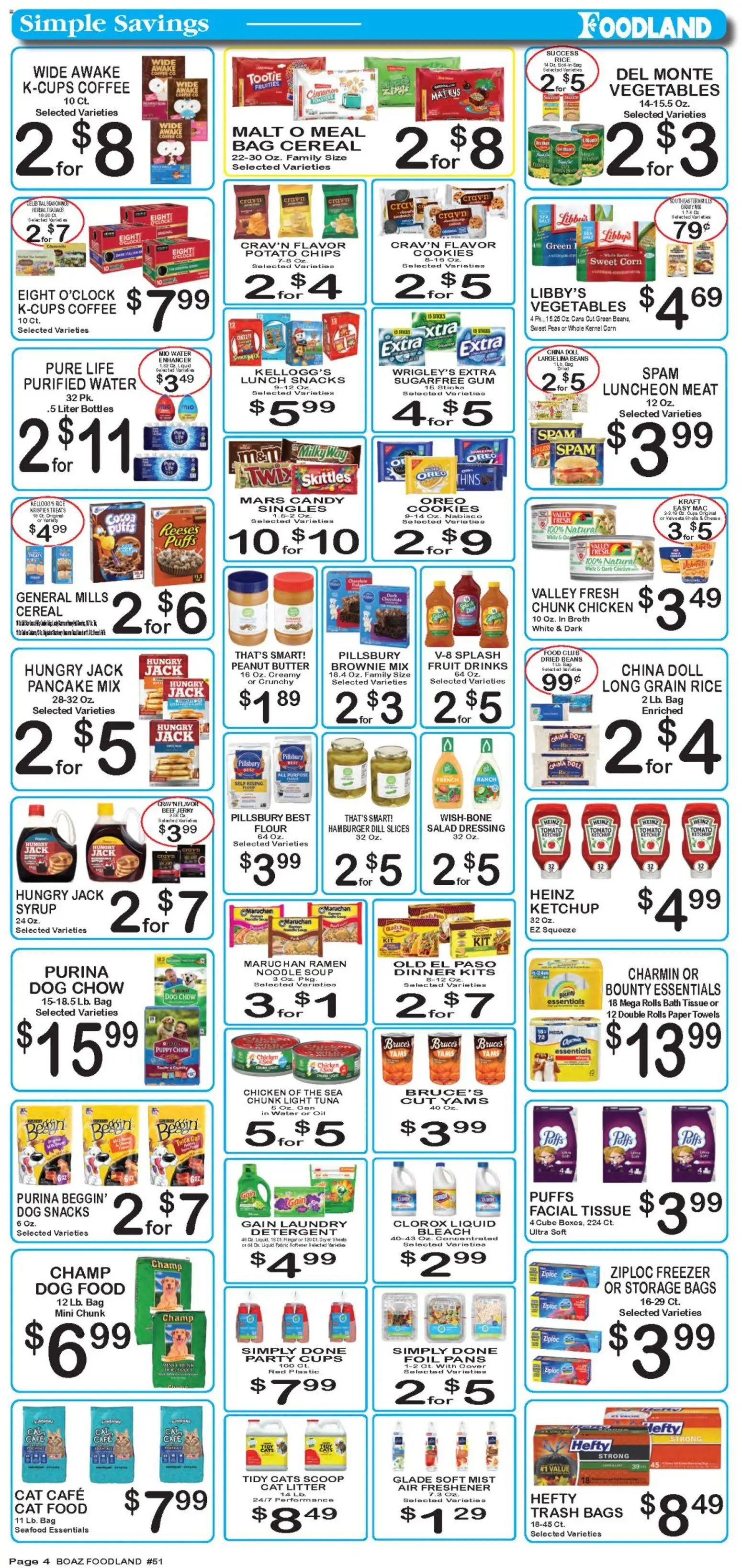 Foodland offer from 03/24/2026 Foodland Weekly Ad