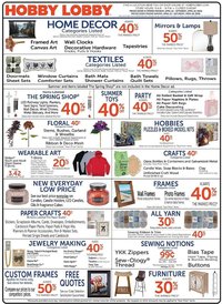 Hobby Lobby offer from 04/12/2026 Hobby Lobby Weekly Ad