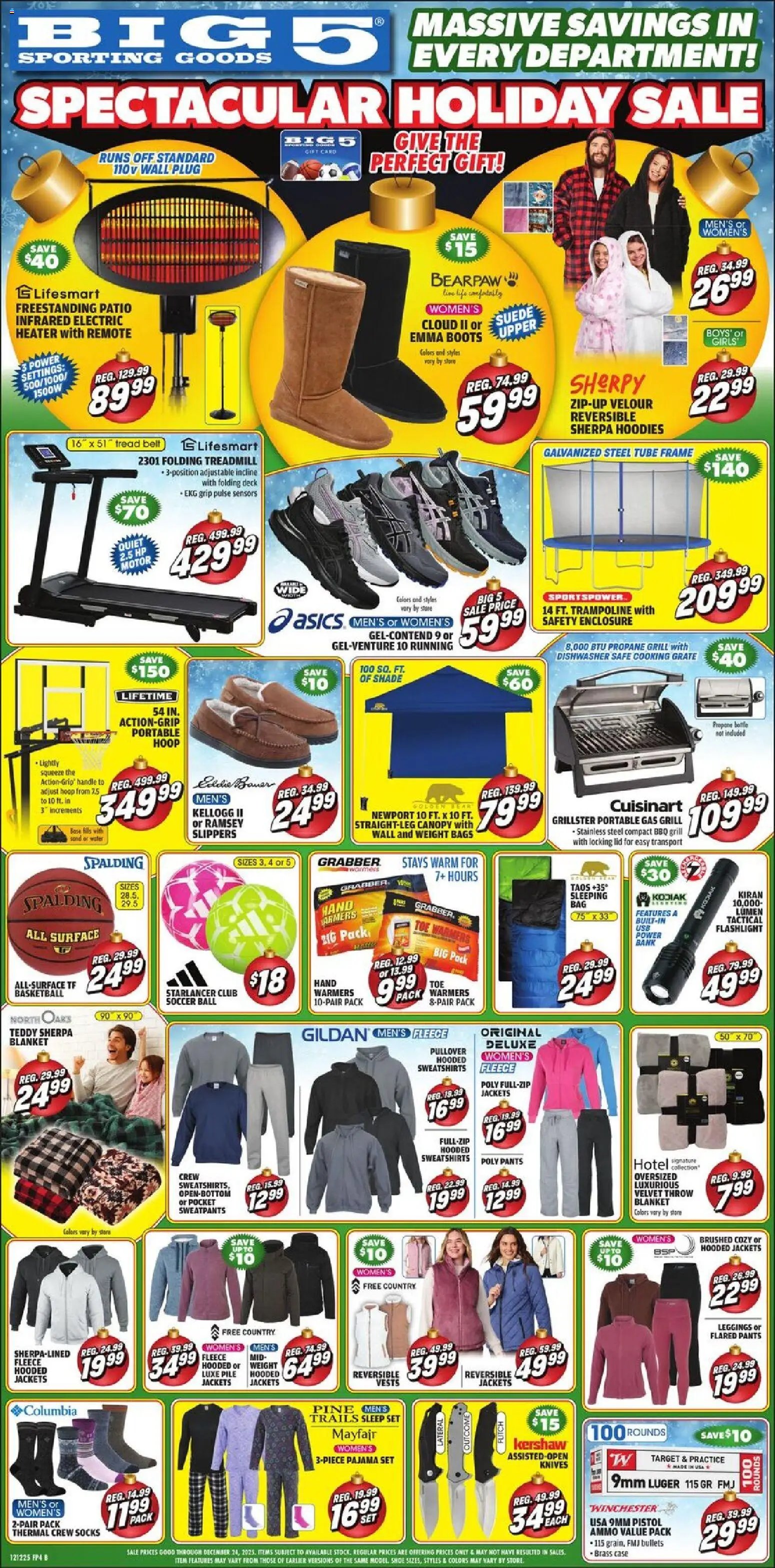 Big 5 Sporting Goods offer from 12/16/2025 Weekly Ad