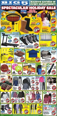 Big 5 Sporting Goods offer from 12/16/2025 Weekly Ad