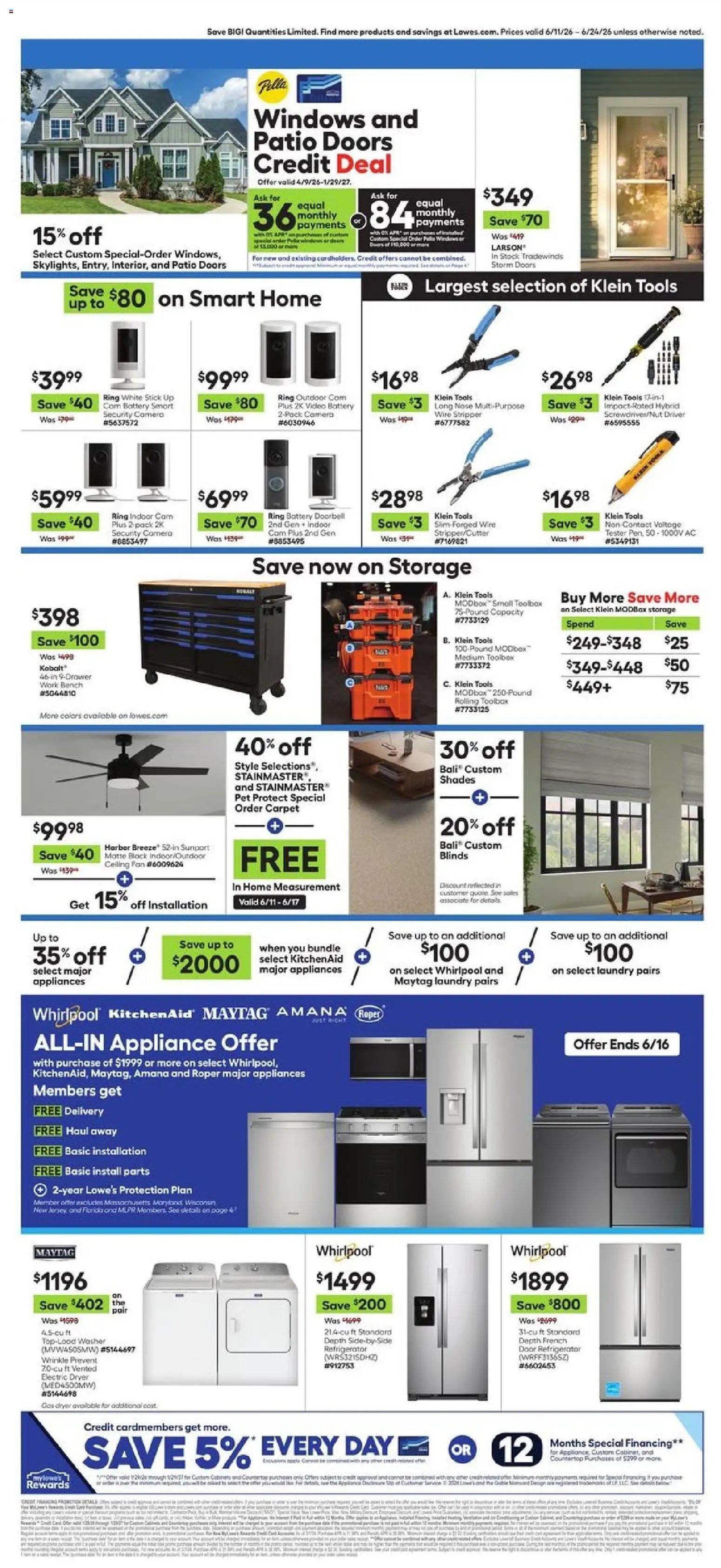 Lowe's offer from 06/11/2026 Lowe's Weekly Ad