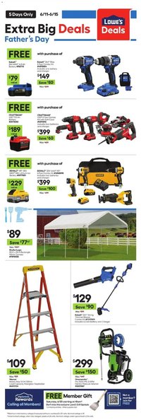 Lowe's offer from 06/11/2026 Lowe's Weekly Ad
