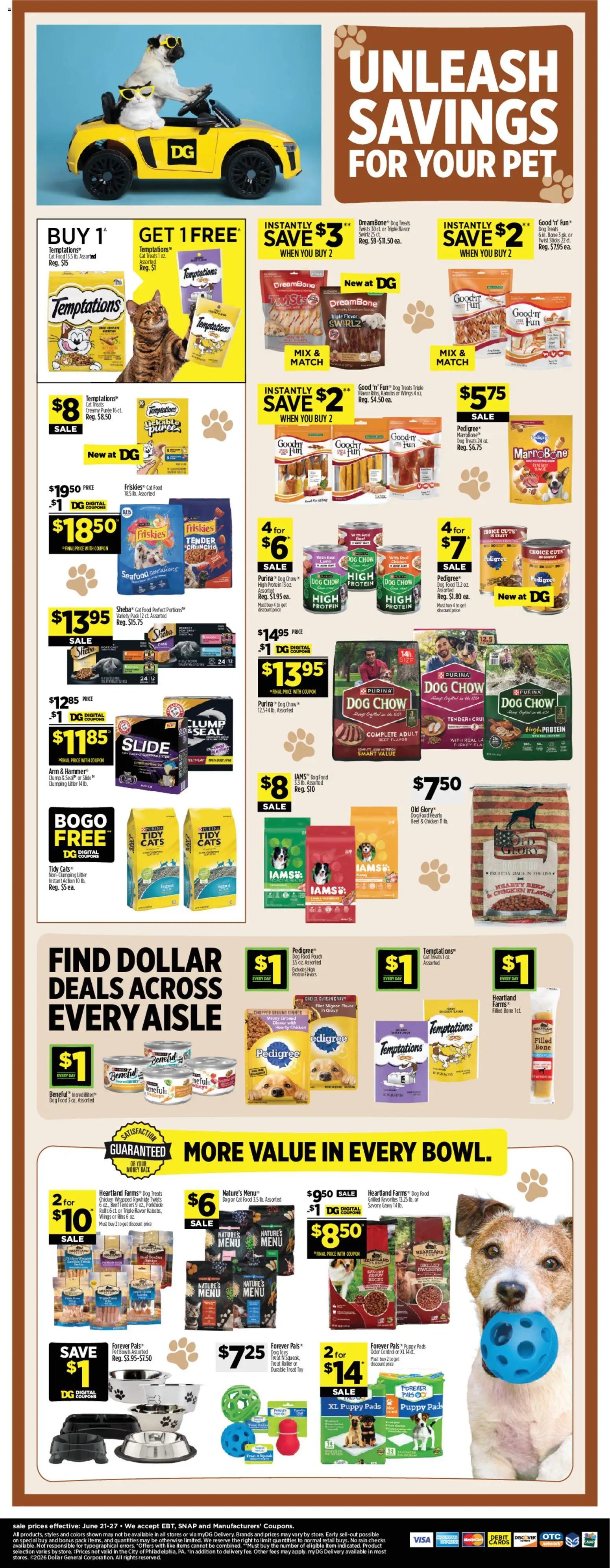 Dollar General offer from 06/21/2026 Dollar General Weekly Ad - TX