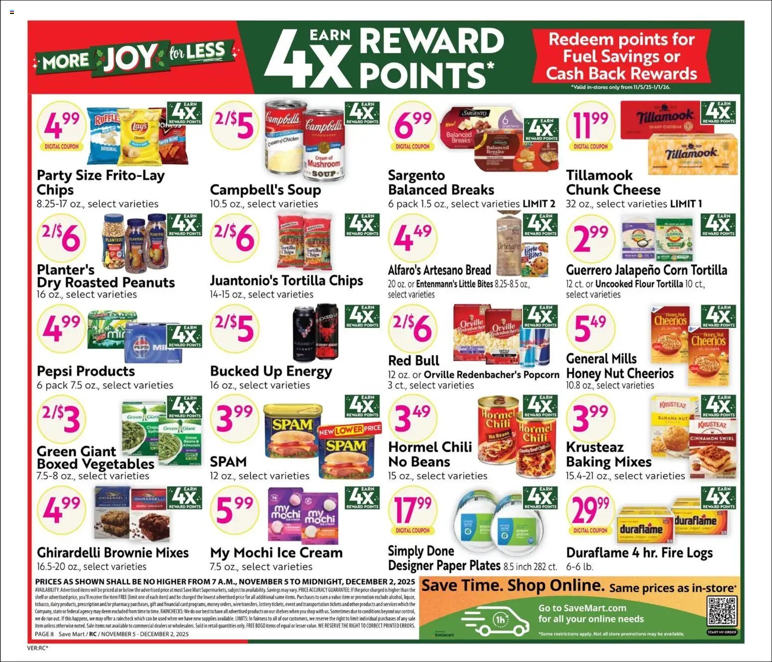 Save Mart offer from 11/05/2025 Big Book of Savings