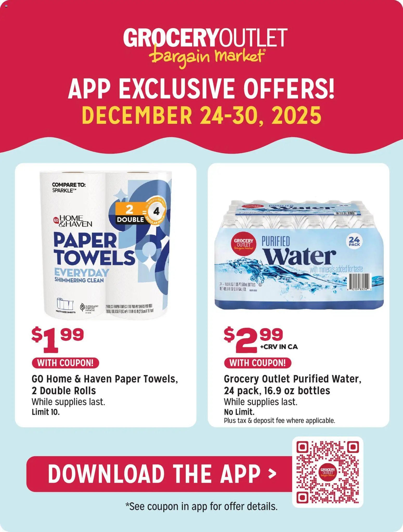 Grocery Outlet offer from 12/24/2025 Weekly Ad - ID