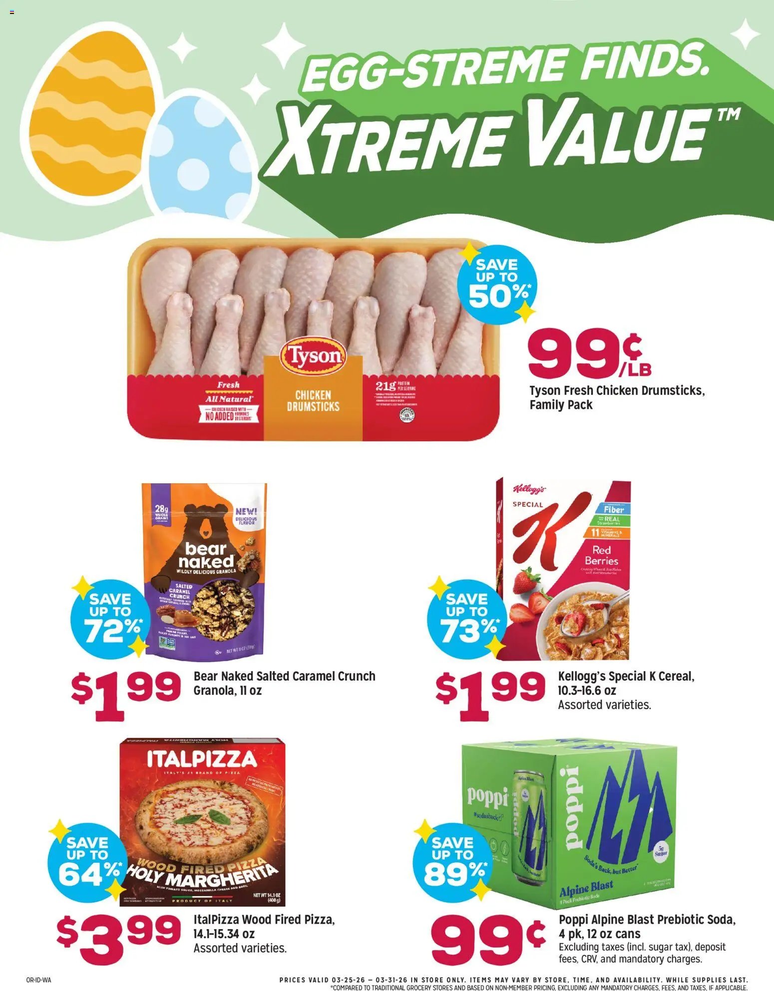 Grocery Outlet offer from 03/25/2026 Grocery Outlet Weekly Ad