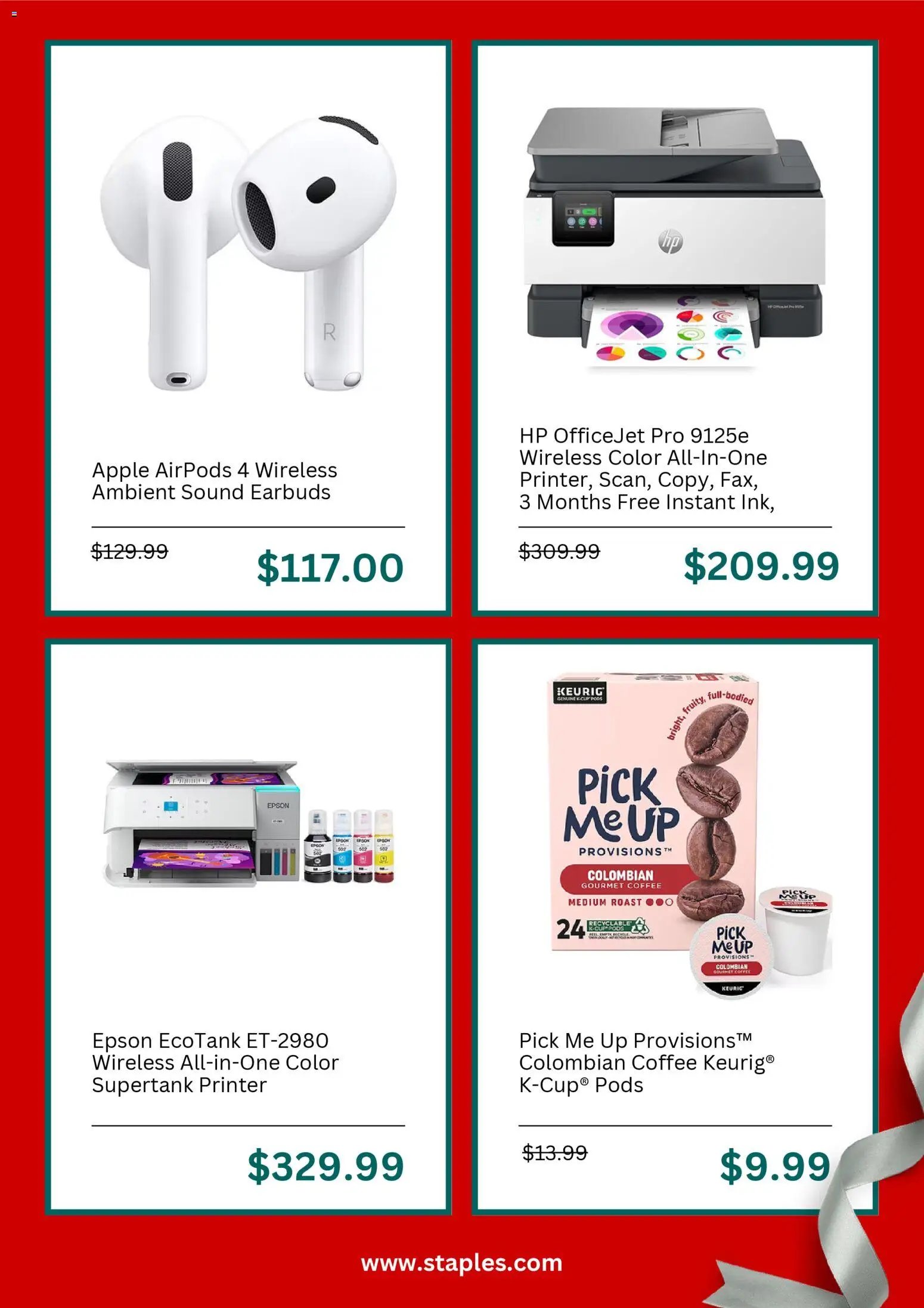 Staples offer from 12/07/2025 Weekly Ad