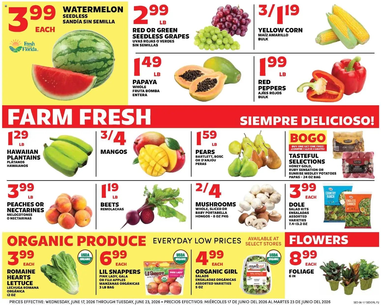 Sedano's offer from 06/17/2026 Sedano's Weekly Ad