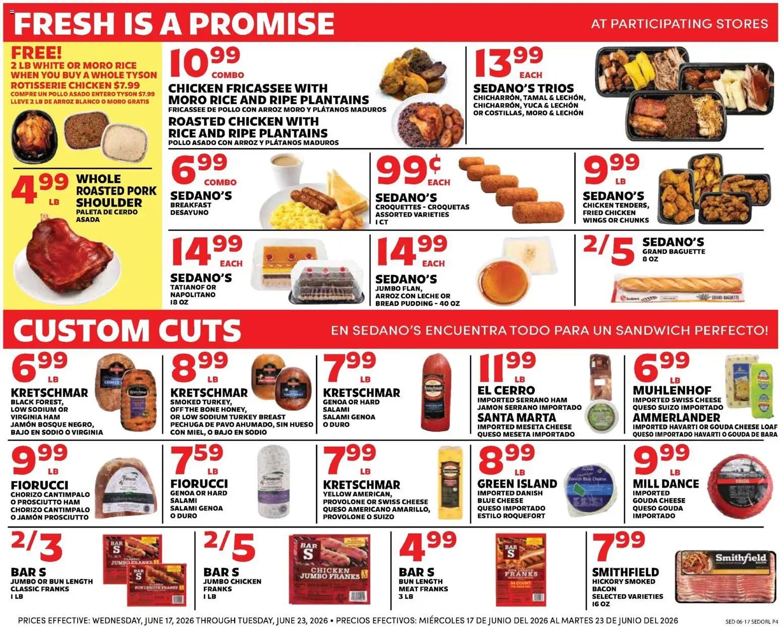 Sedano's offer from 06/17/2026 Sedano's Weekly Ad