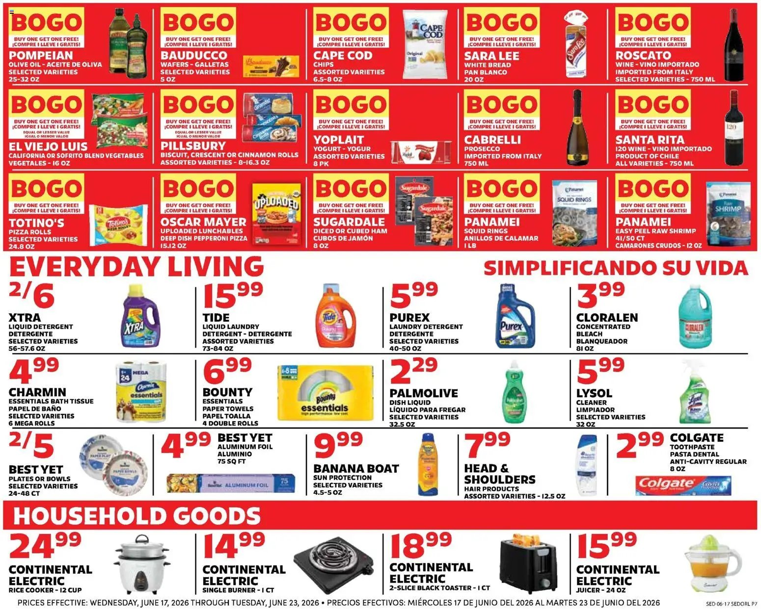 Sedano's offer from 06/17/2026 Sedano's Weekly Ad