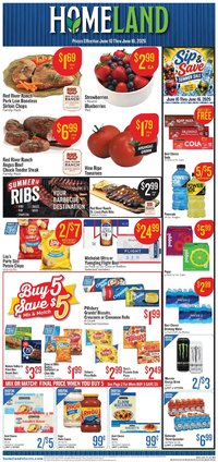 Homeland offer from 06/10/2026 Homeland Weekly Ad