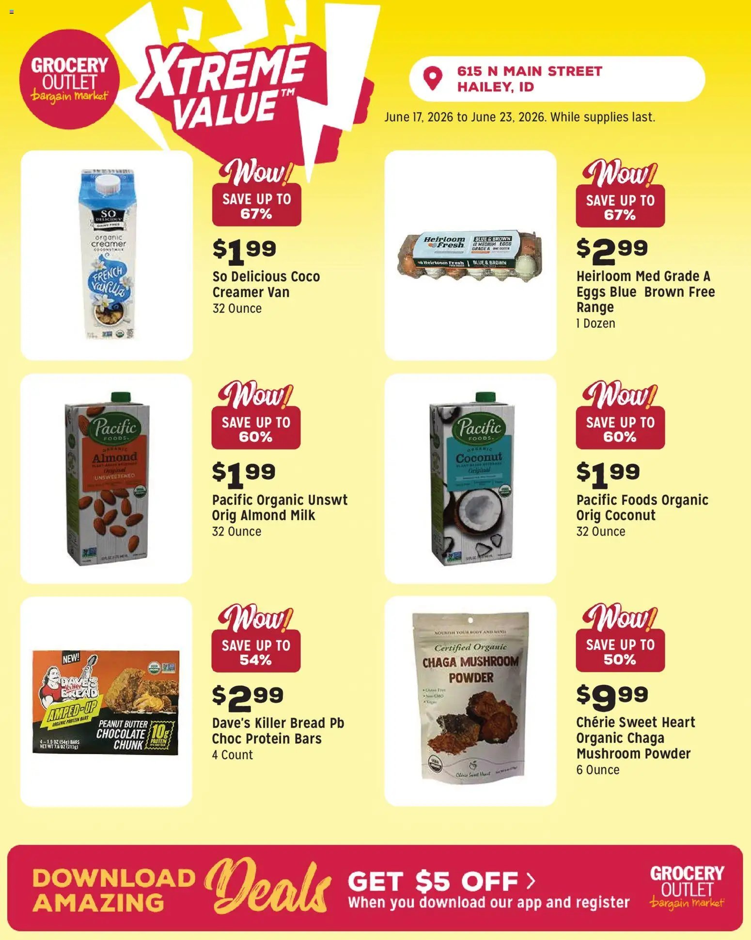 Grocery Outlet offer from 06/17/2026 Grocery Outlet Weekly Ad - ID