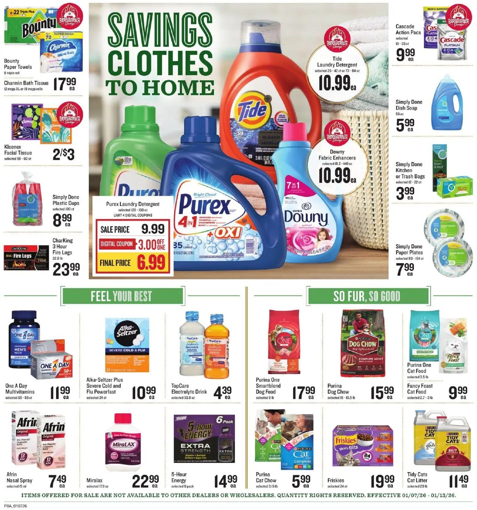 Lowes Foods offer from 01/07/2026 Weekly Ad