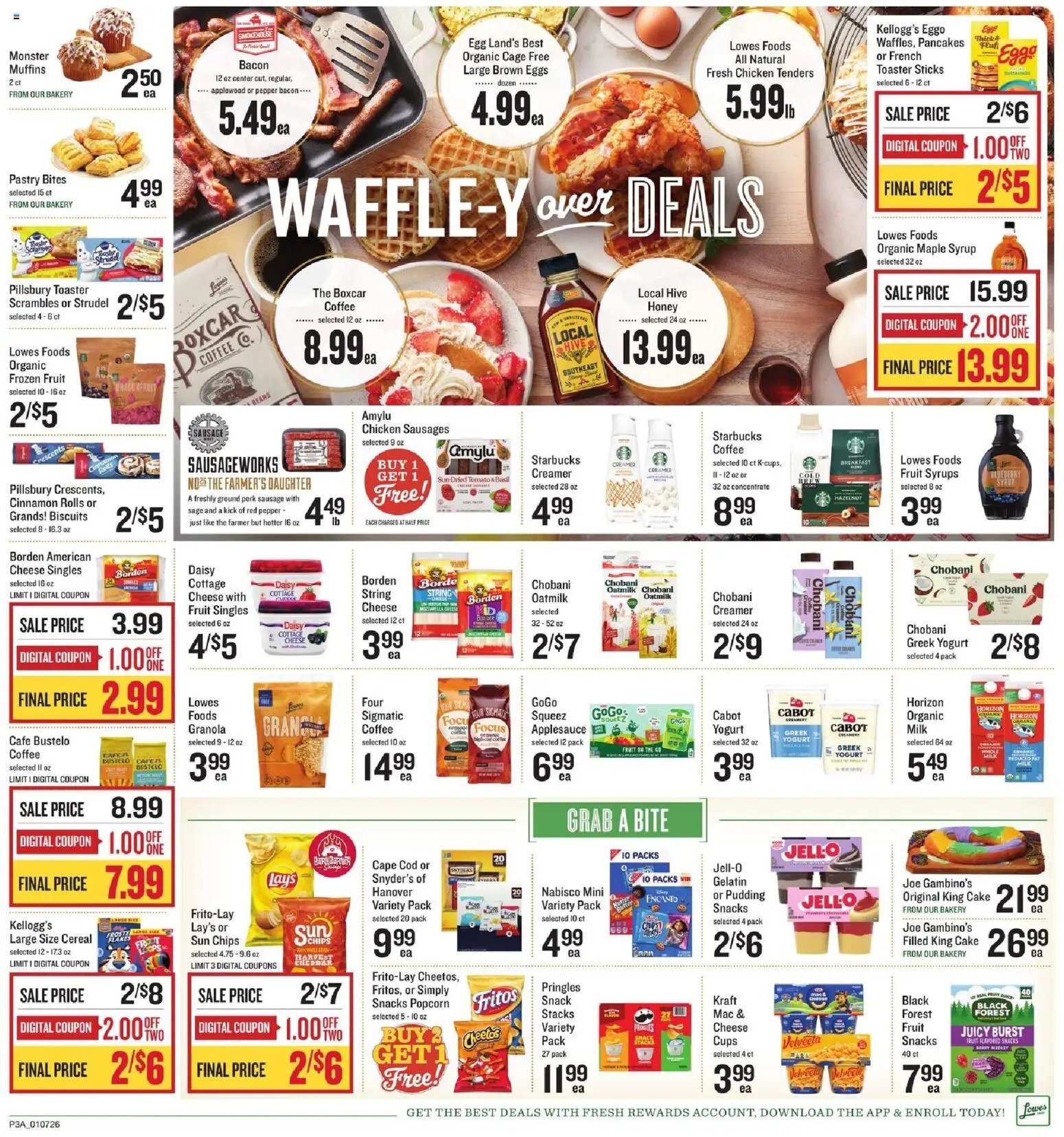 Lowes Foods offer from 01/07/2026 Weekly Ad