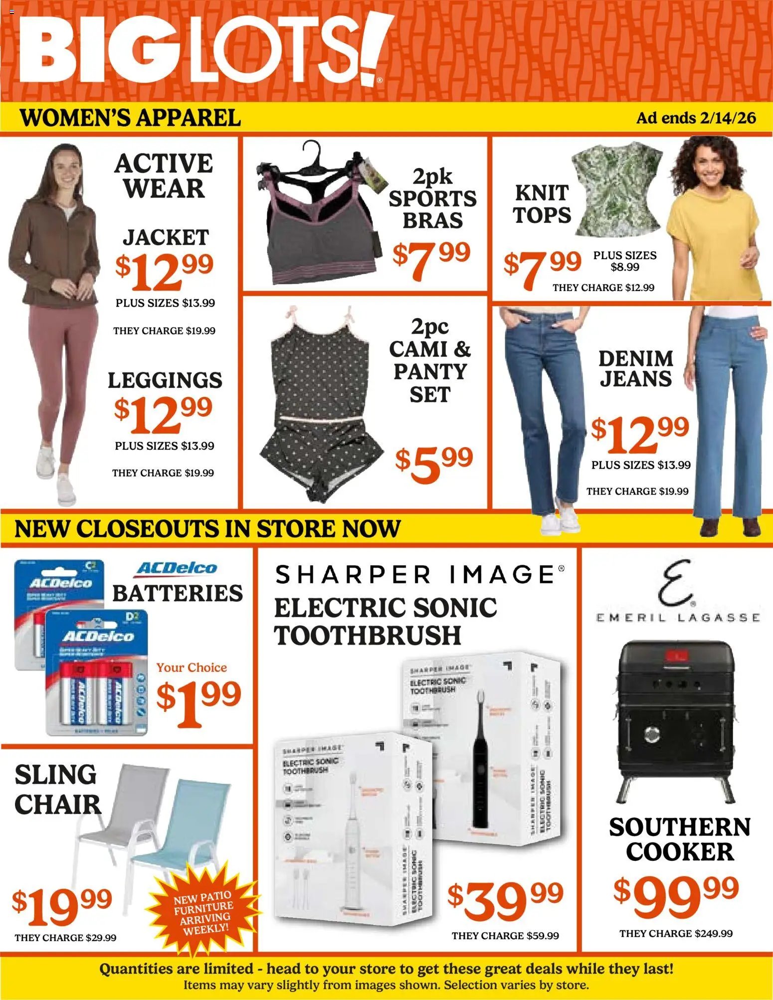 Big Lots offer from 02/08/2026 Weekly Ad