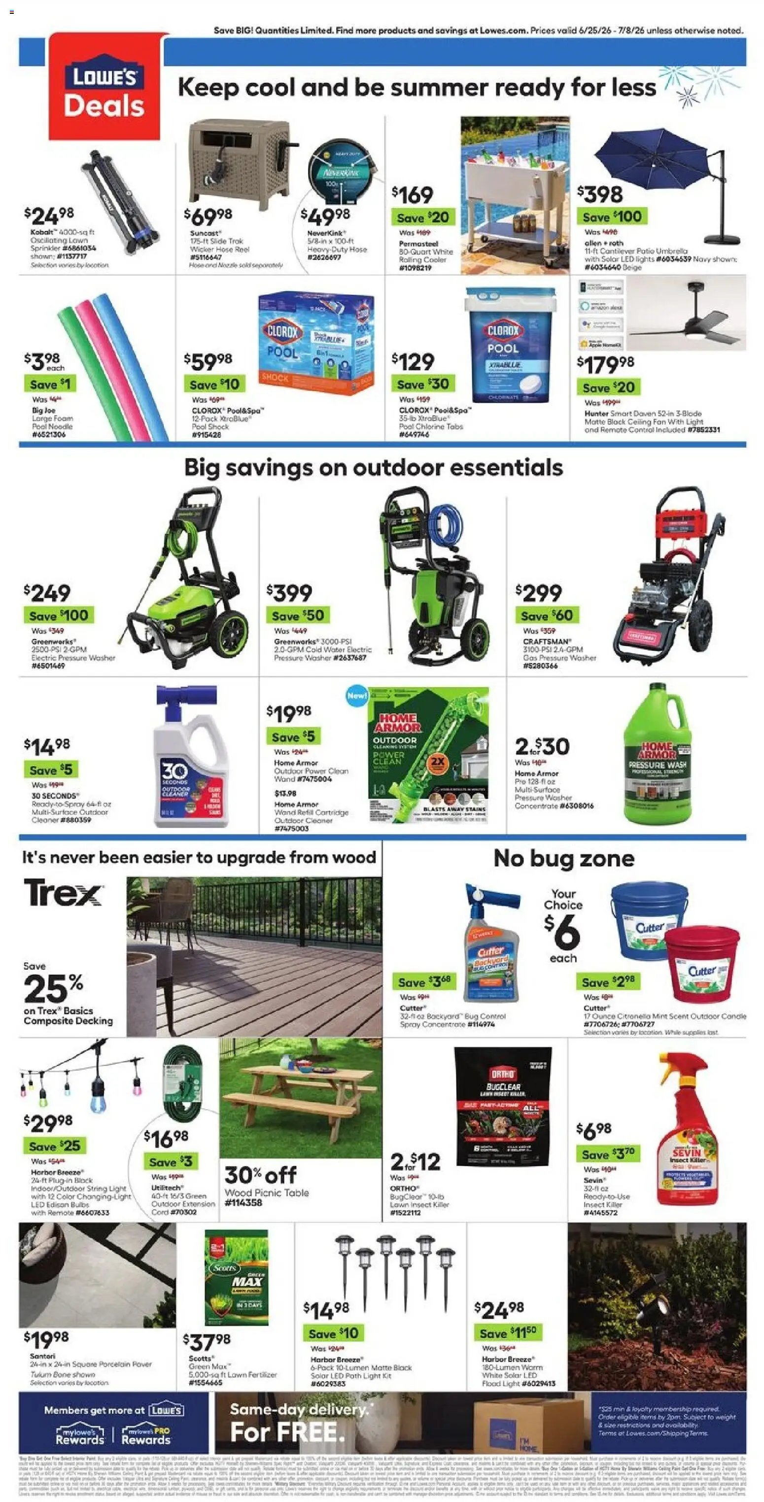 Lowe's offer from 06/25/2026 Lowe's Weekly Ad