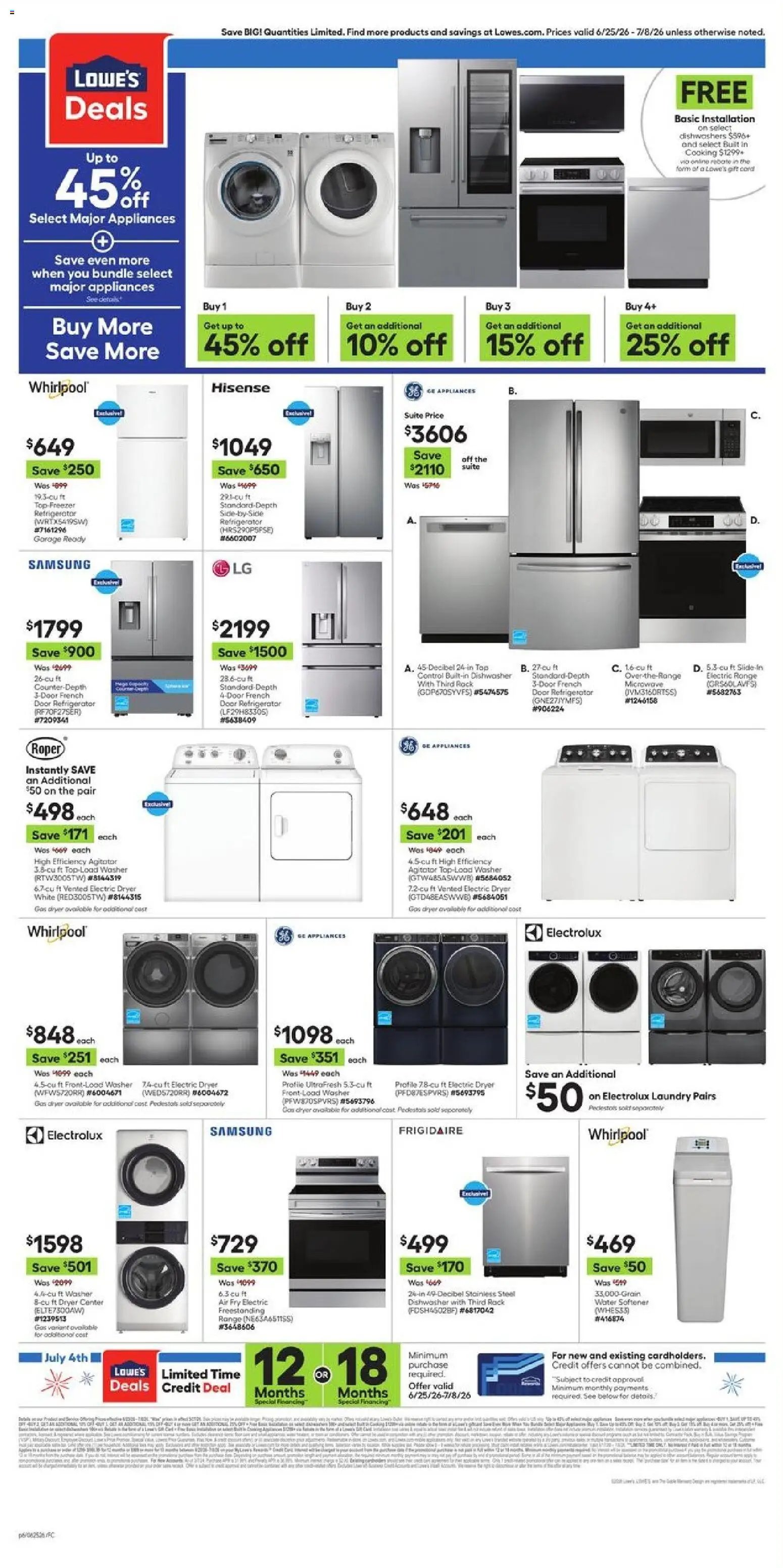 Lowe's offer from 06/25/2026 Lowe's Weekly Ad