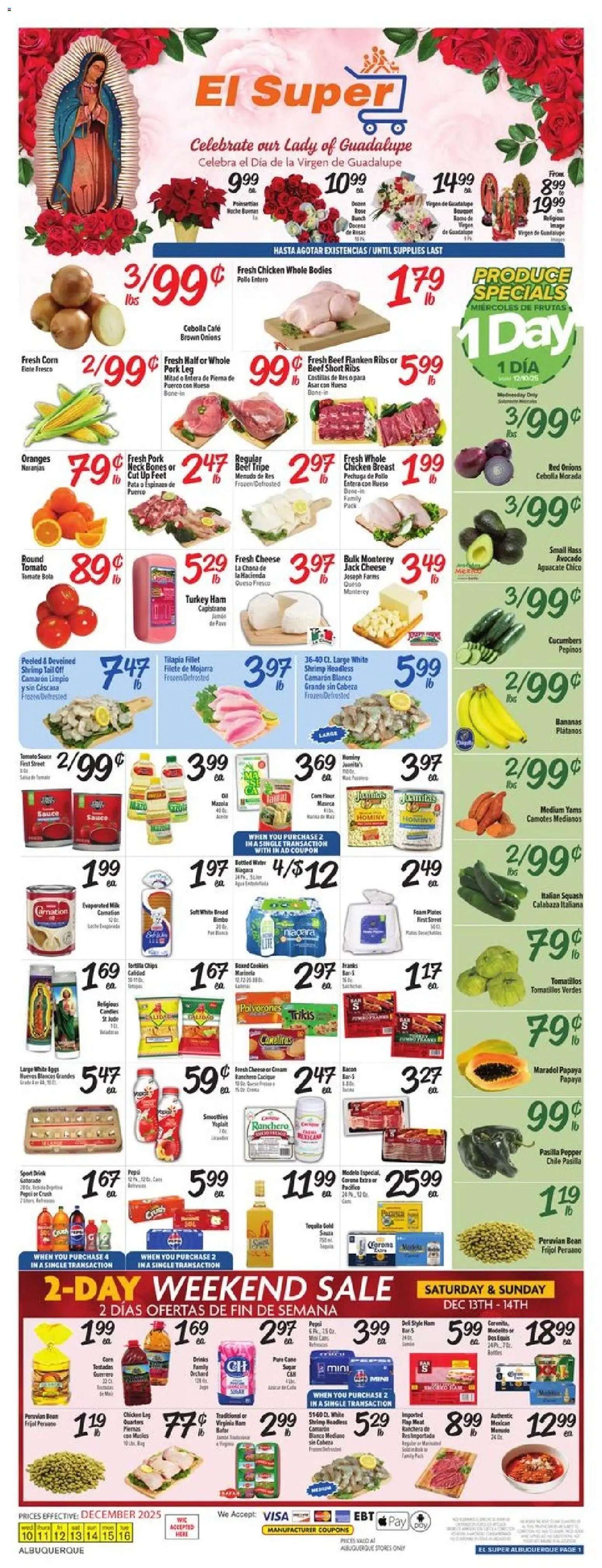 El Super offer from 12/10/2025 Weekly Ad - NM
