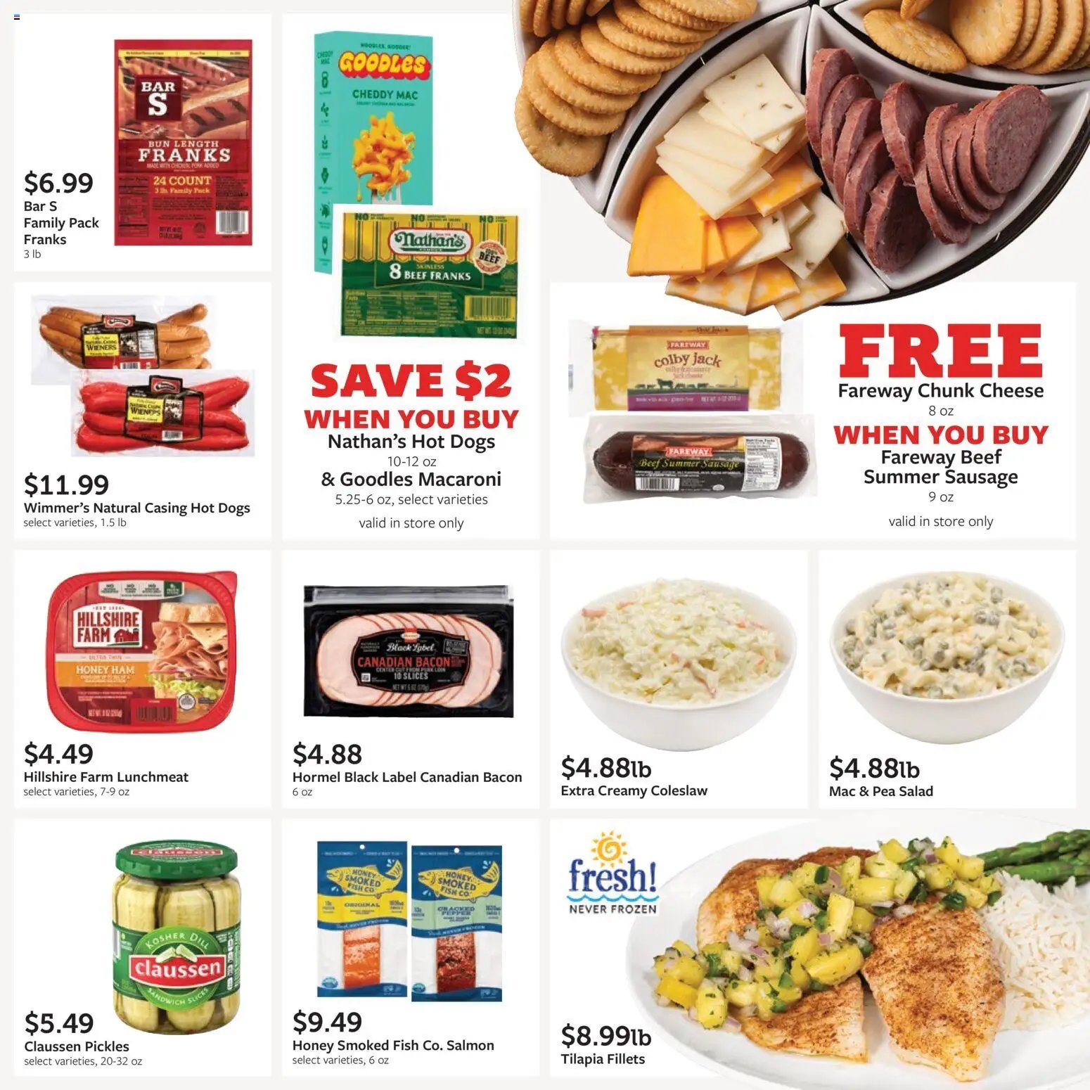 Fareway offer from 08/03/2026 Fareway Monthly Ad