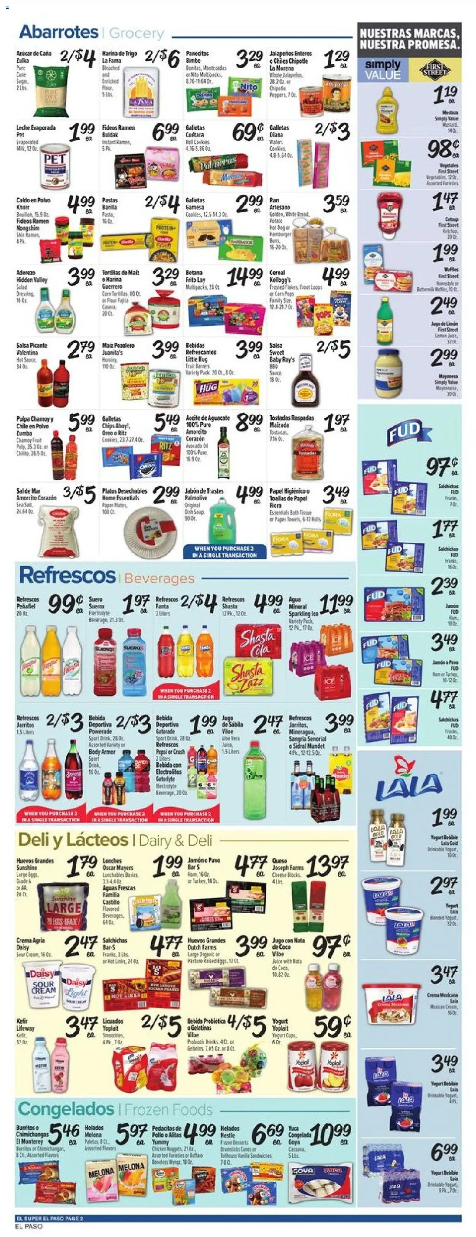 El Super offer from 06/10/2026 El Super Weekly Ad - TX