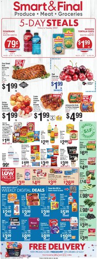 Smart & Final offer from 06/26/2026 Smart & Final Weekly Ad