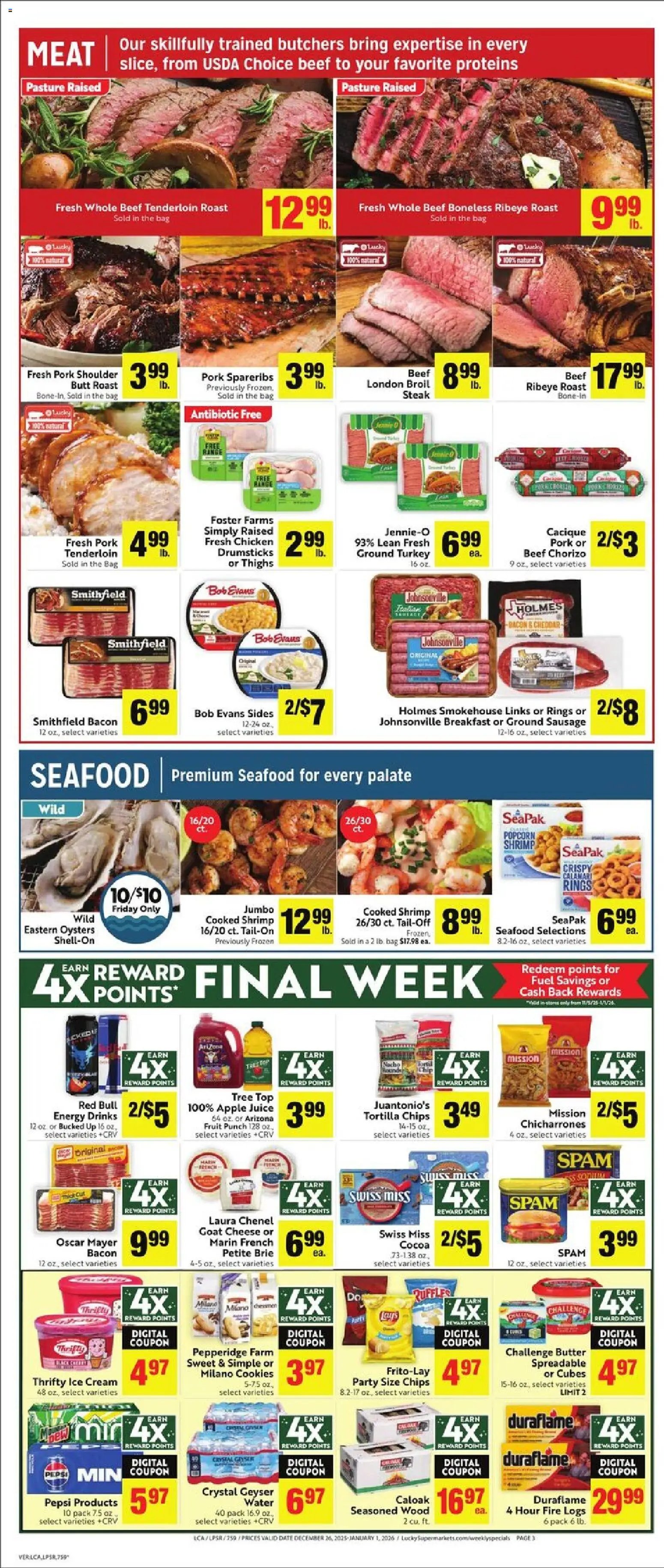 Lucky Supermarkets offer from 12/26/2025 Weekly - AK