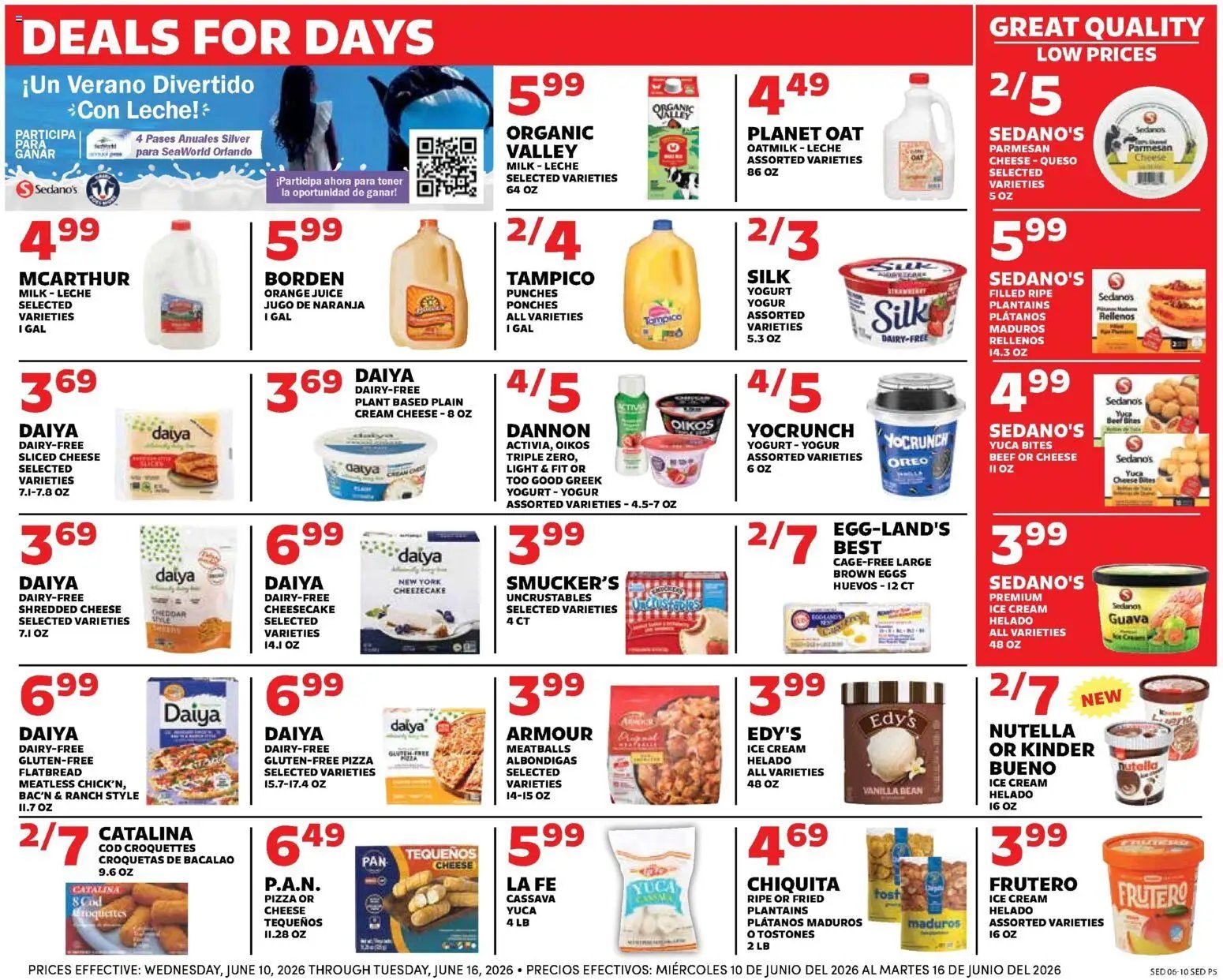 Sedano's offer from 06/10/2026 Sedano's Weekly Ad