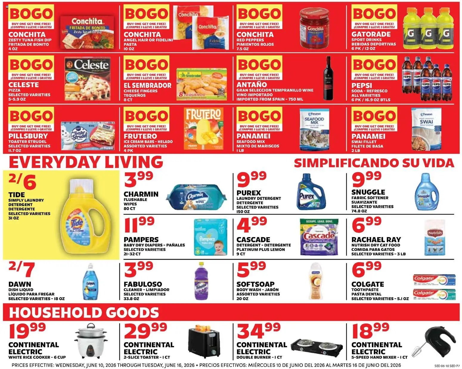 Sedano's offer from 06/10/2026 Sedano's Weekly Ad