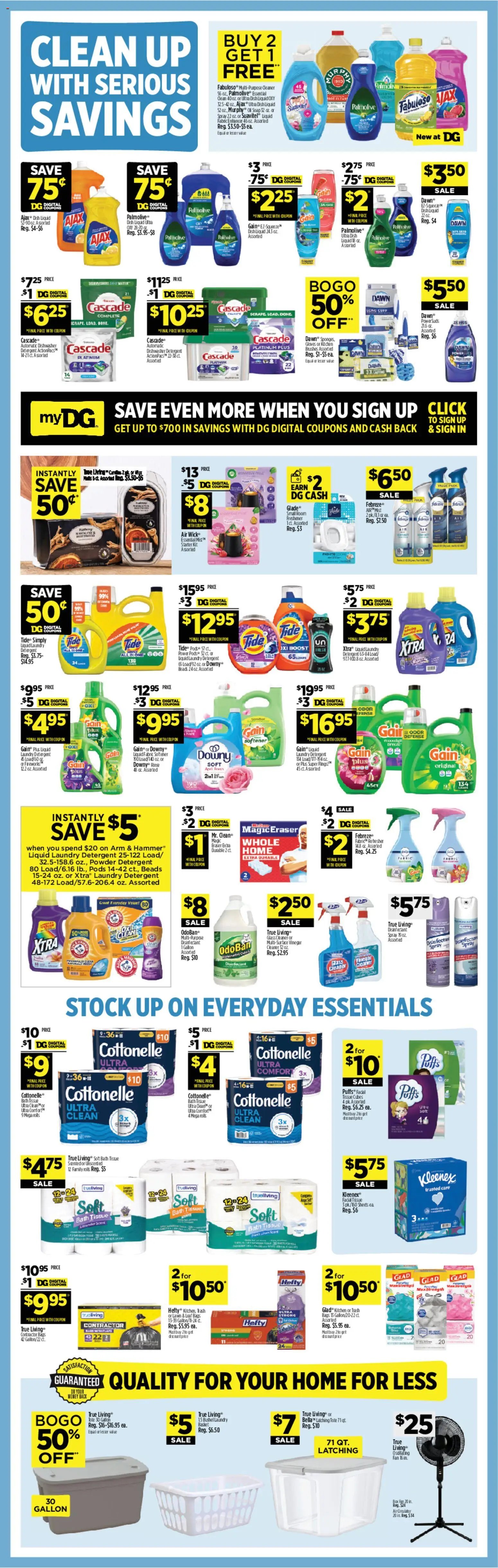 Dollar General offer from 05/10/2026 Dollar General Weekly Ad - TX