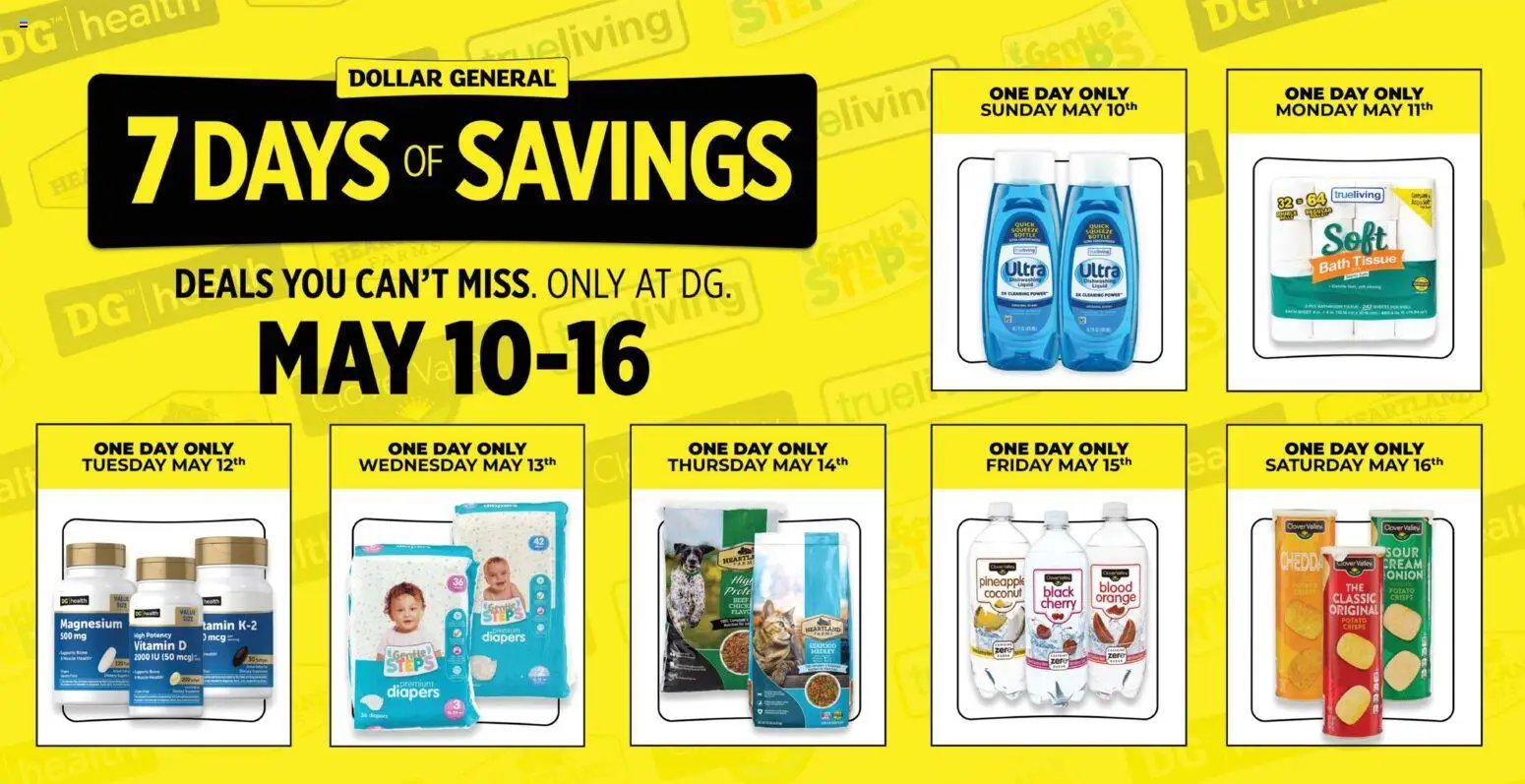 Dollar General offer from 05/10/2026 Dollar General Weekly Ad - TX